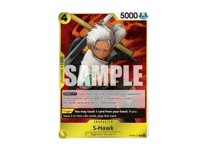 S-Hawk R [OP08-114] [EN] (Booster Pack "Two Legends")