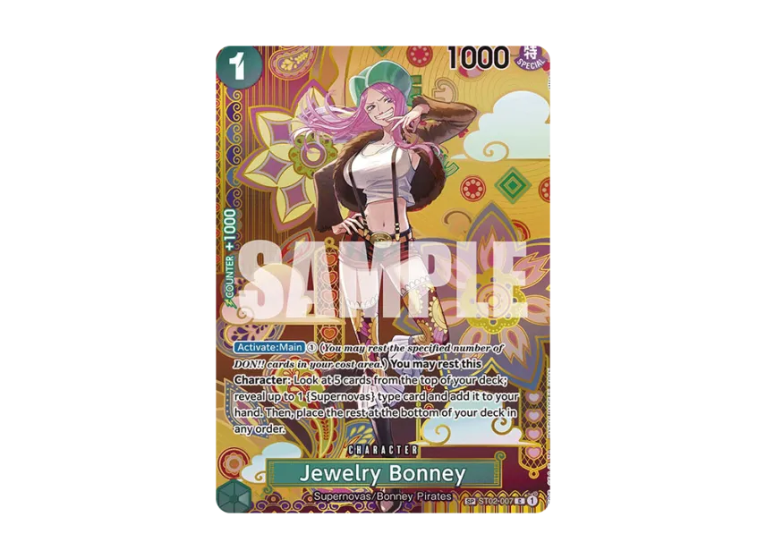 Jewelry Bonney C-SPC [ST02-007] [EN] (Booster Pack "Two Legends")