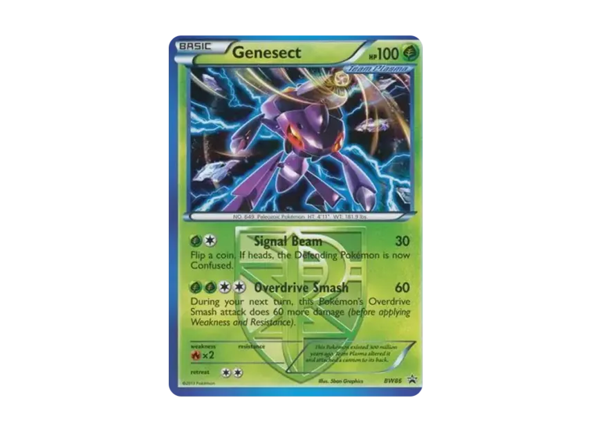 Genesect P [BW86] (Black & White "Promotional Card")