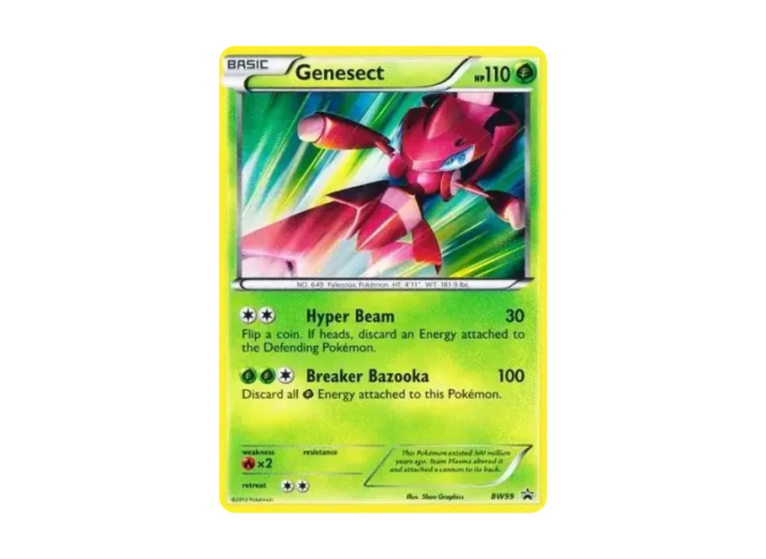 Genesect P [BW99] (Black & White "Promotional Card")