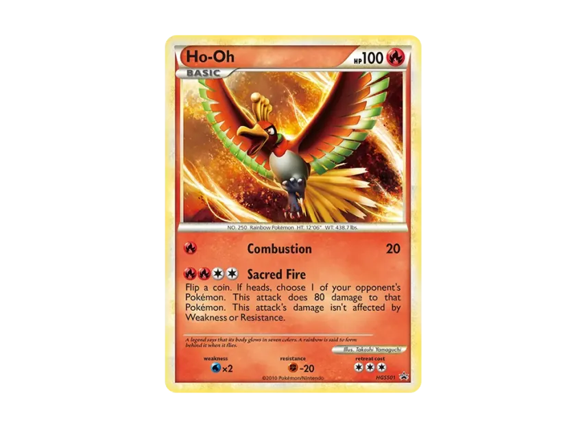 Ho-Oh P [HGSS01] (HeartGold SoulSilver "Promotional Card")