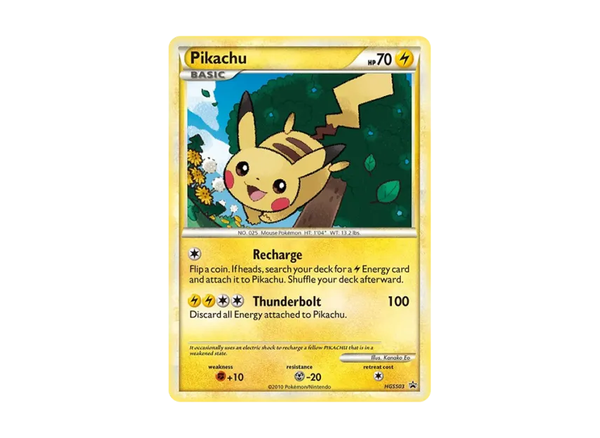 Pikachu P [HGSS03] (HeartGold SoulSilver "Promotional Card")