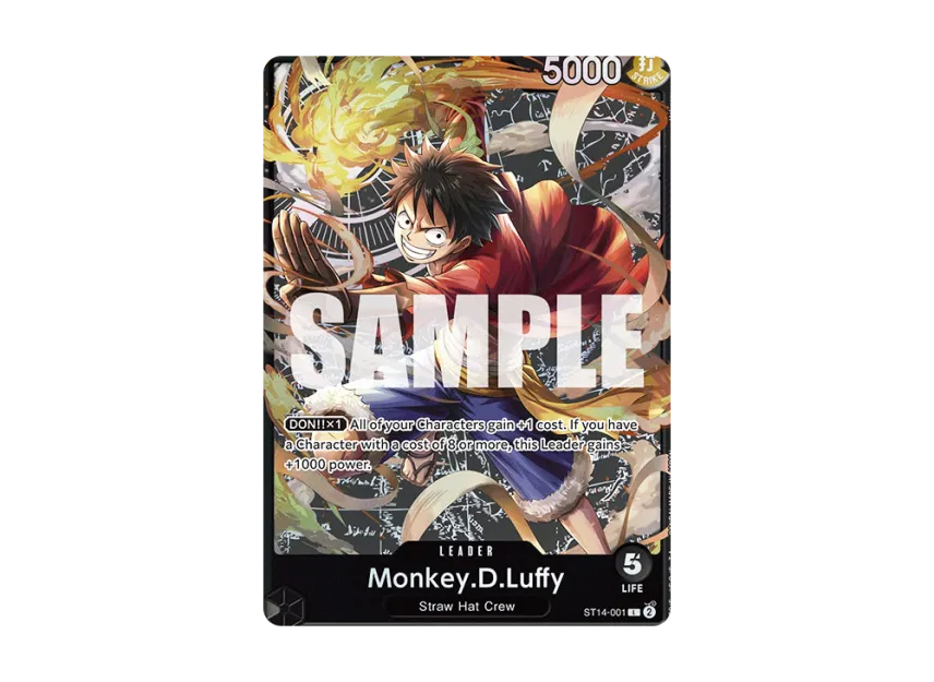 Monkey.D.Luffy L [ST14-001] [EN] (Start Deck "3D2Y")