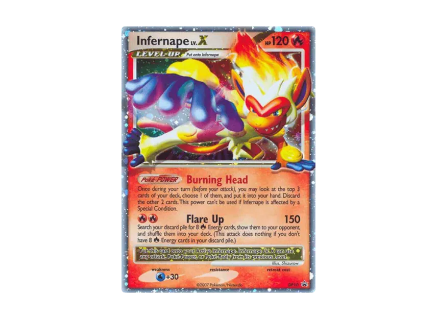 Infernape Lv.X P [DP10] (Diamond & Pearl "Promotional Card")
