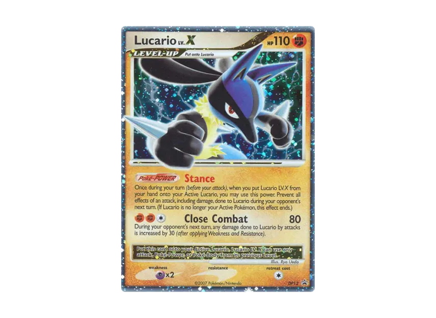 Lucario Lv.X P [DP12] (Diamond & Pearl "Promotional Card")
