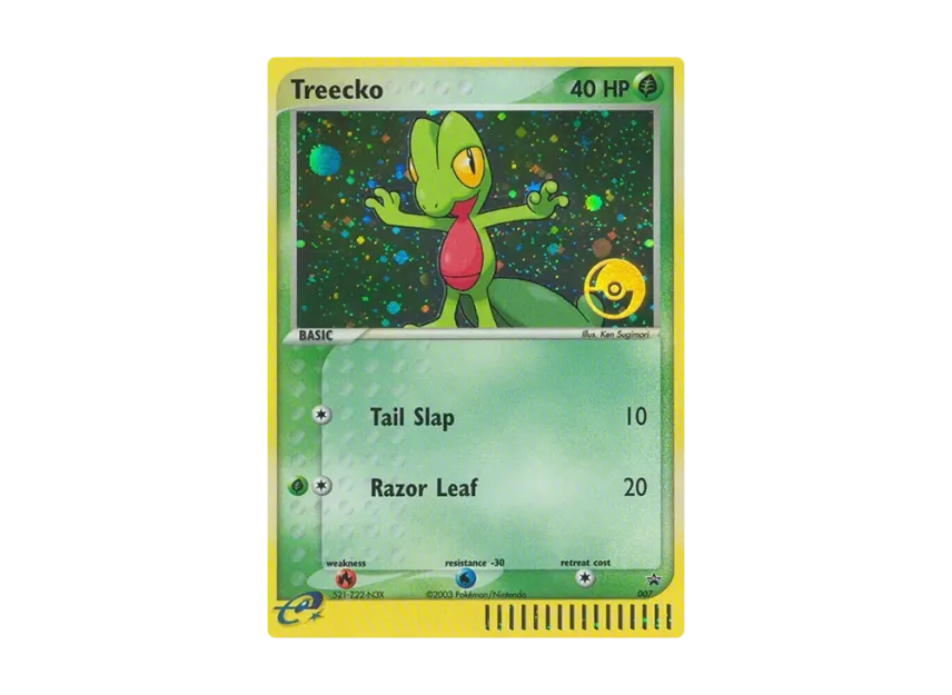Treecko P [EX-RUBY-SAPPHIRE-PROMO 003] (EX Ruby & Sapphire "Promotional Card")