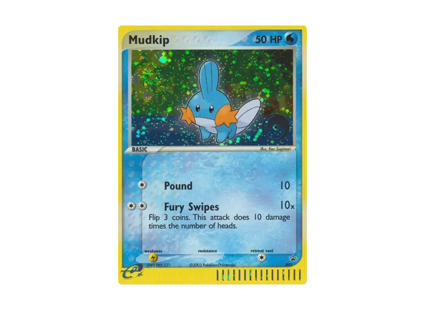 Mudkip P [EX-RUBY-SAPPHIRE-PROMO 005] (EX Ruby & Sapphire "Promotional Card")