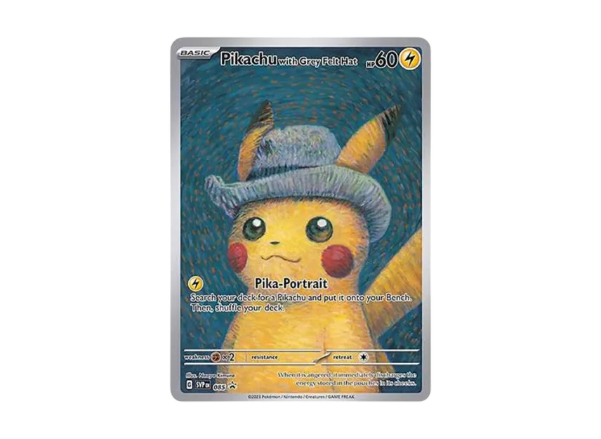 Pikachu with Grey Felt Hat : English Ver. : PROMO [SVP 085] [EN]
