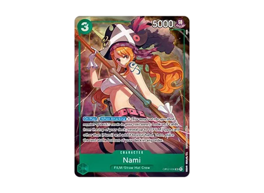 Nami SR [OP02-036] [EN] (Premium Card Collection "Best Selection")