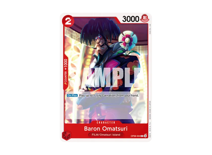 Baron Omatsuri C [OP06-004] [EN] (Booster Pack "Wings Of The Captain")