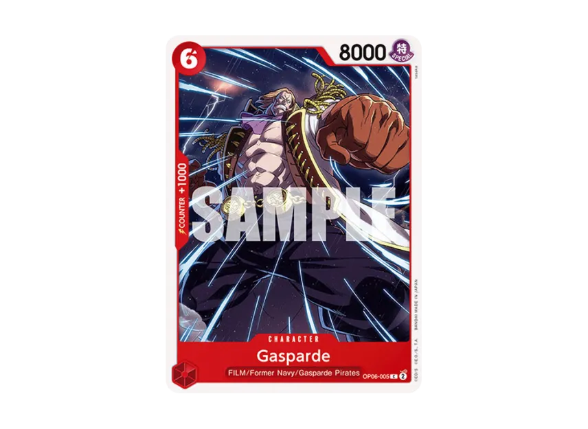 Gasparde C [OP06-005] [EN] (Booster Pack "Wings Of The Captain")