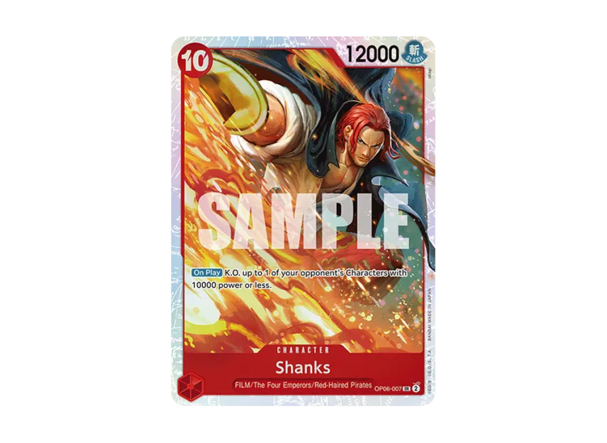 Shanks SR [OP06-007] [EN] (Booster Pack "Wings Of The Captain")
