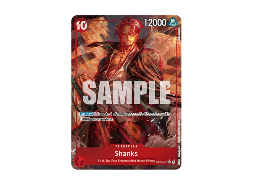 Shanks SR-P [OP06-007] [EN] (Booster Pack "Wings Of The Captain")
