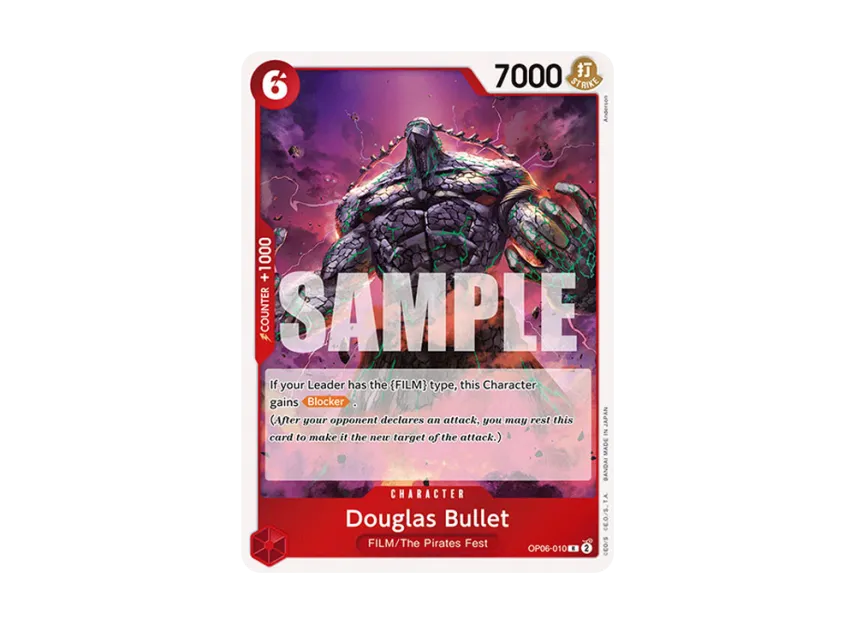 Douglas Bullet R [OP06-010] [EN] (Booster Pack "Wings Of The Captain")