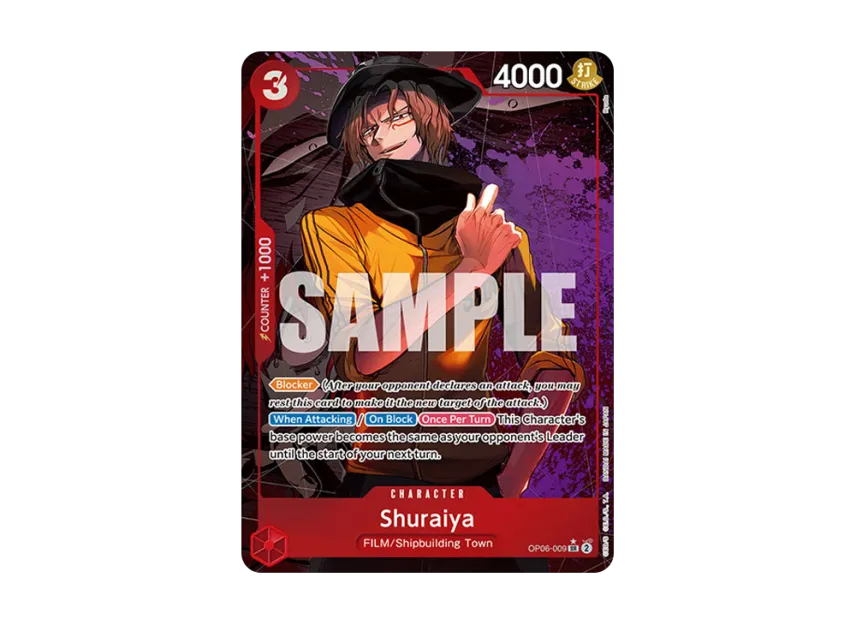 Shuraiya SR-P [OP06-009] [EN] (Booster Pack "Wings Of The Captain")