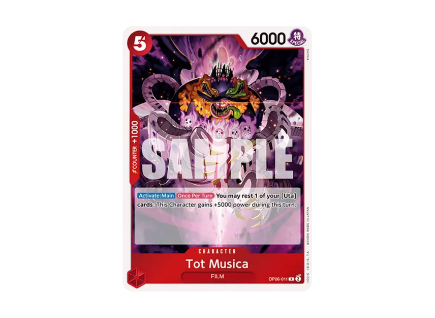 Tot Musica R [OP06-011] [EN] (Booster Pack "Wings Of The Captain")
