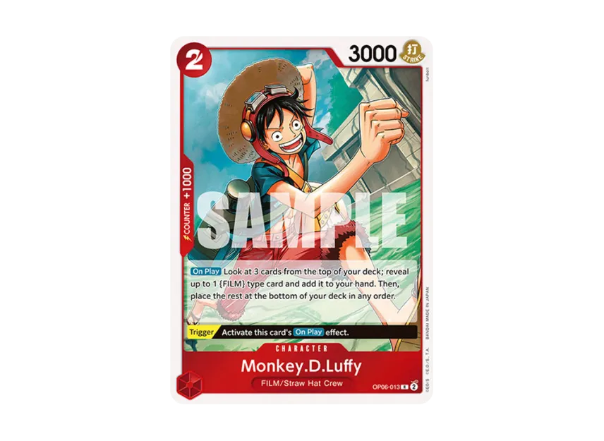 Monkey.D.Luffy R [OP06-013] [EN] (Booster Pack "Wings Of The Captain")