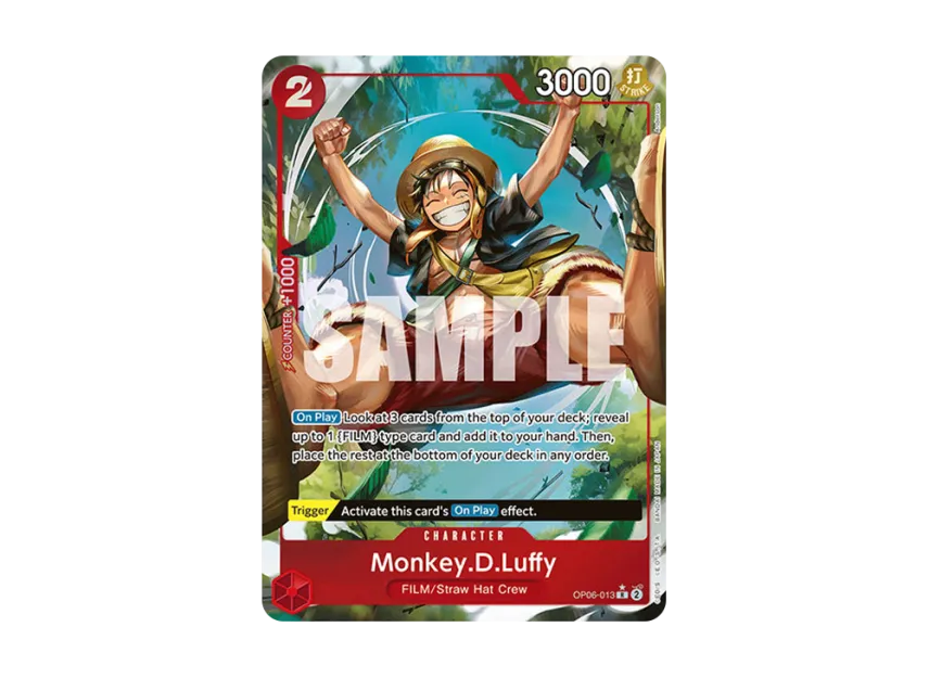 Monkey.D.Luffy R-P [OP06-013] [EN] (Booster Pack "Wings Of The Captain")