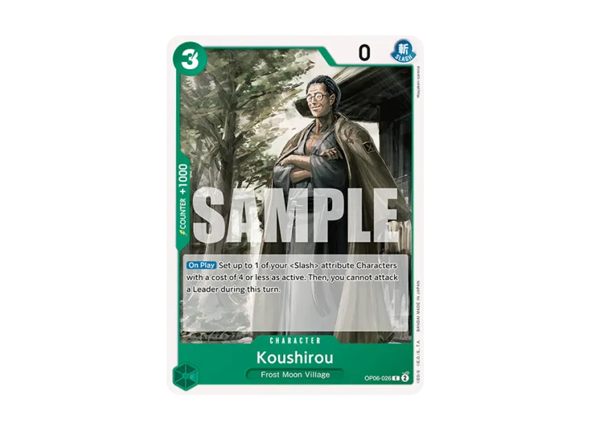 Koushirou C [OP06-026] [EN] (Booster Pack "Wings Of The Captain")