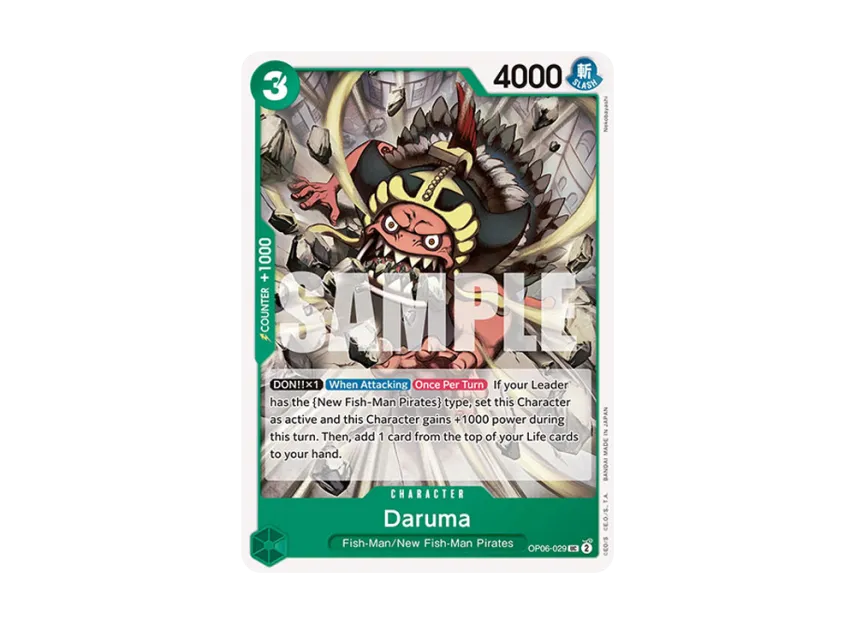 Daruma UC [OP06-029] [EN] (Booster Pack "Wings Of The Captain")