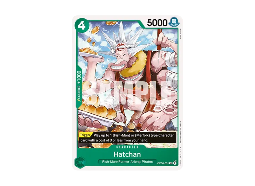 Hatchan UC [OP06-031] [EN] (Booster Pack "Wings Of The Captain")