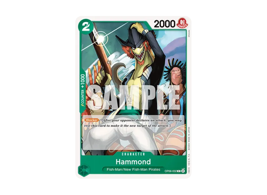 Hammond C [OP06-032] [EN] (Booster Pack "Wings Of The Captain")