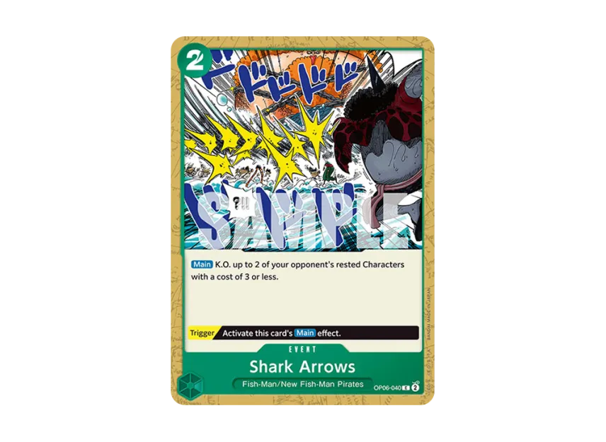 Shark Arrows C [OP06-040] [EN] (Booster Pack "Wings Of The Captain")
