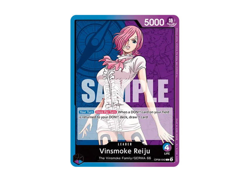 Vinsmoke Reiju L [OP06-042] [EN] (Booster Pack "Wings Of The Captain")