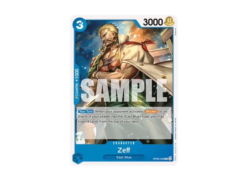 Zeff C [OP06-048] [EN] (Booster Pack "Wings Of The Captain")