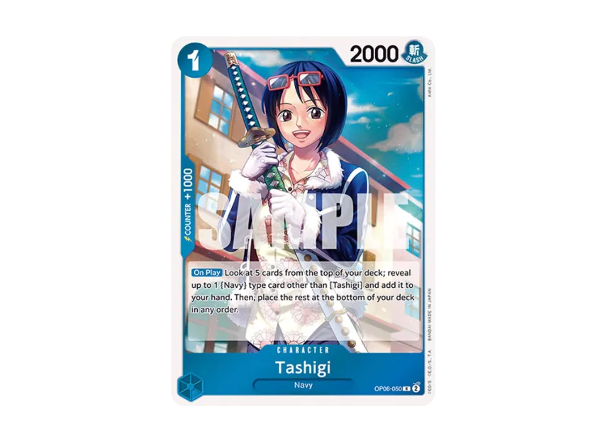 Tashigi R [OP06-050] [EN] (Booster Pack "Wings Of The Captain")