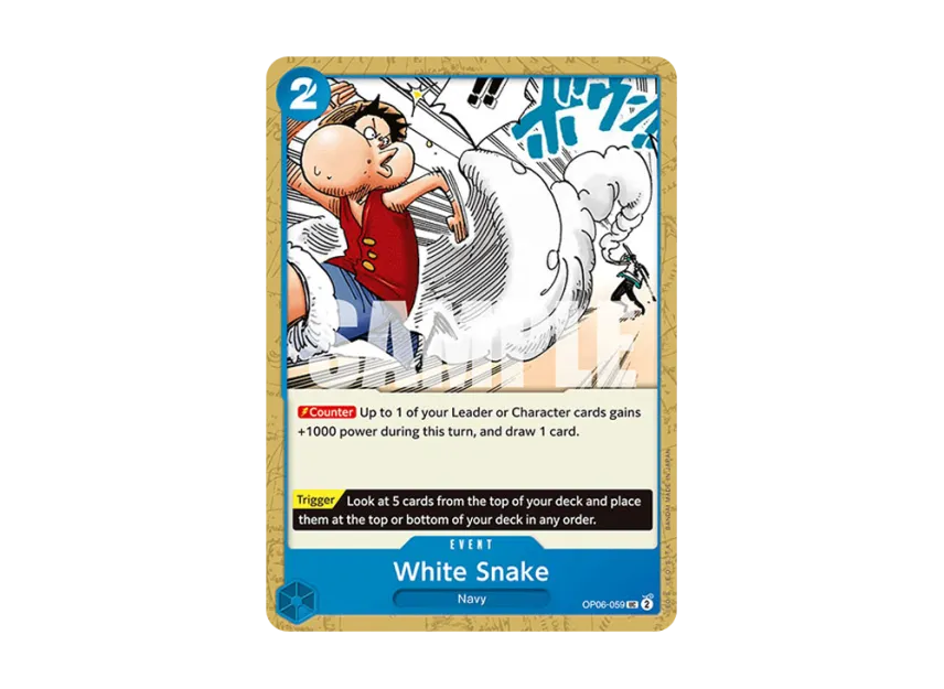 White Snake UC [OP06-059] [EN] (Booster Pack "Wings Of The Captain")