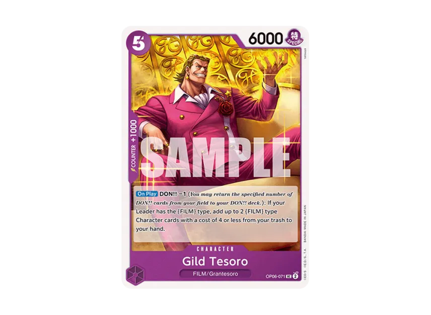 Gild Tesoro UC [OP06-071] [EN] (Booster Pack "Wings Of The Captain")
