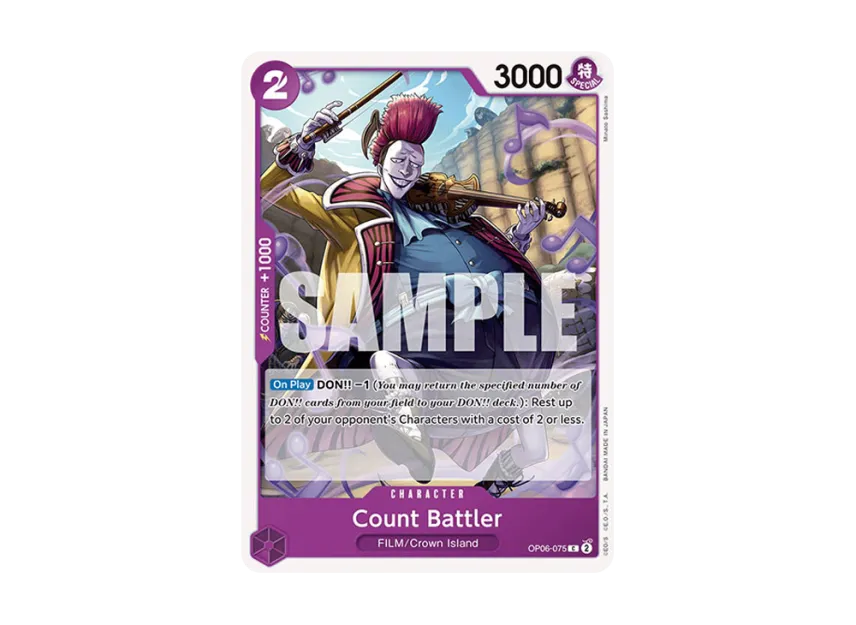 Count Battler C [OP06-075] [EN] (Booster Pack "Wings Of The Captain")