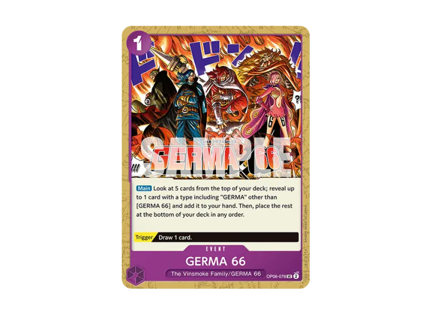GERMA 66 UC [OP06-078] [EN] (Booster Pack "Wings Of The Captain")
