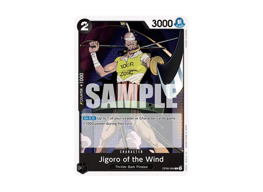 Jigoro of the Wind C [OP06-084] [EN] (Booster Pack "Wings Of The Captain")
