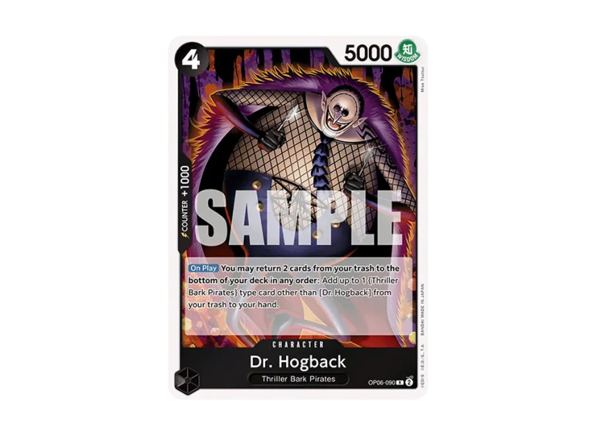Dr. Hogback R [OP06-090] [EN] (Booster Pack "Wings Of The Captain")