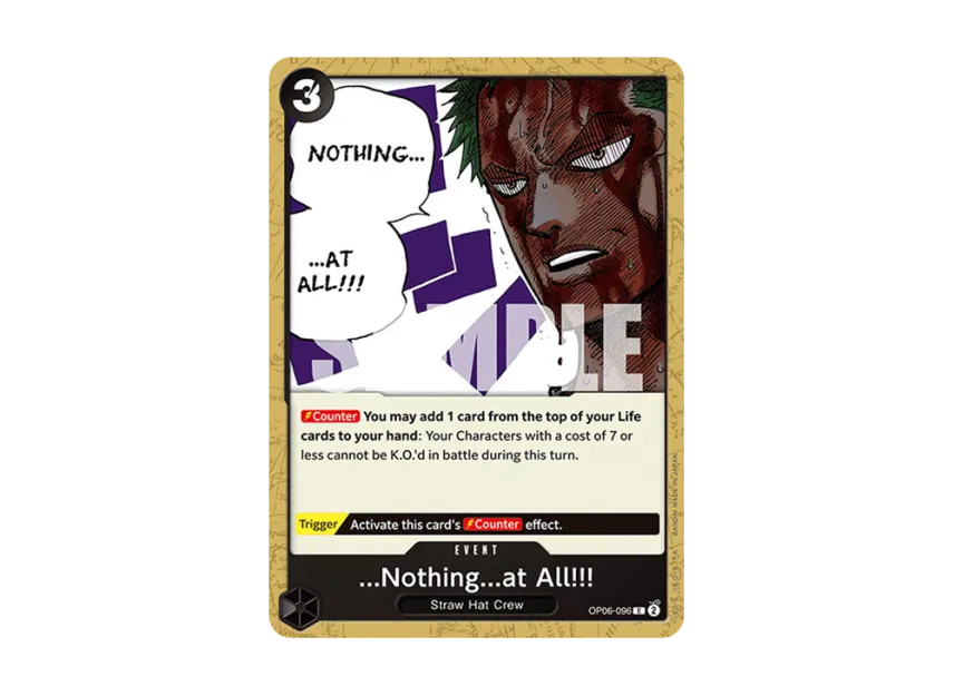 ...Nothing...at All!!! C [OP06-096] [EN] (Booster Pack "Wings Of The Captain")