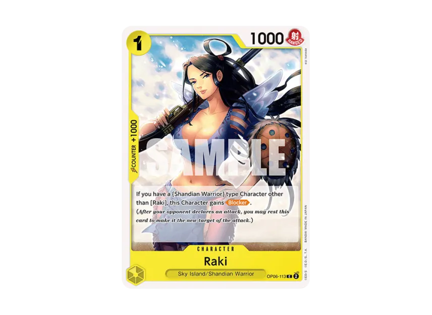 Raki C [OP06-113] [EN] (Booster Pack "Wings Of The Captain")