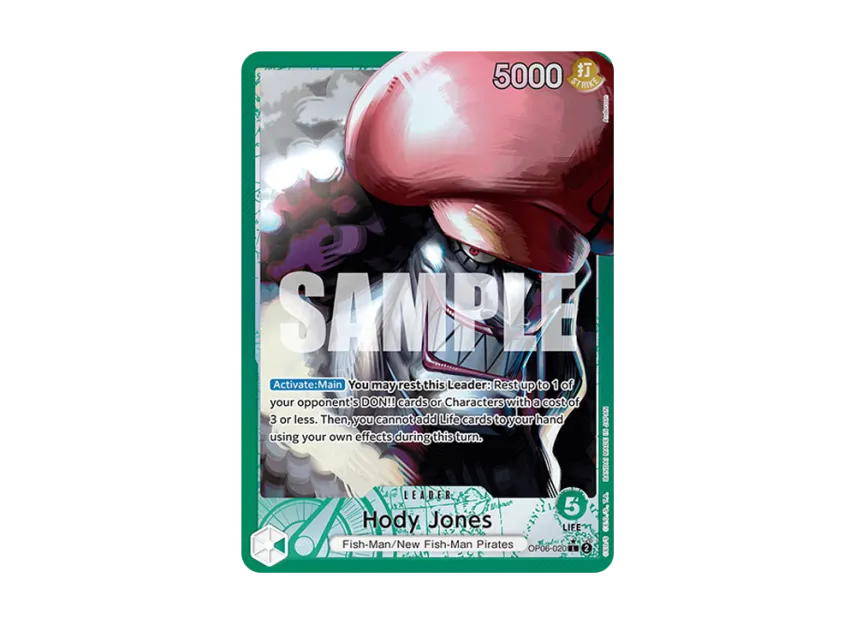 Hody Jones L-P [OP06-020] [EN] (Booster Pack "Wings Of The Captain")