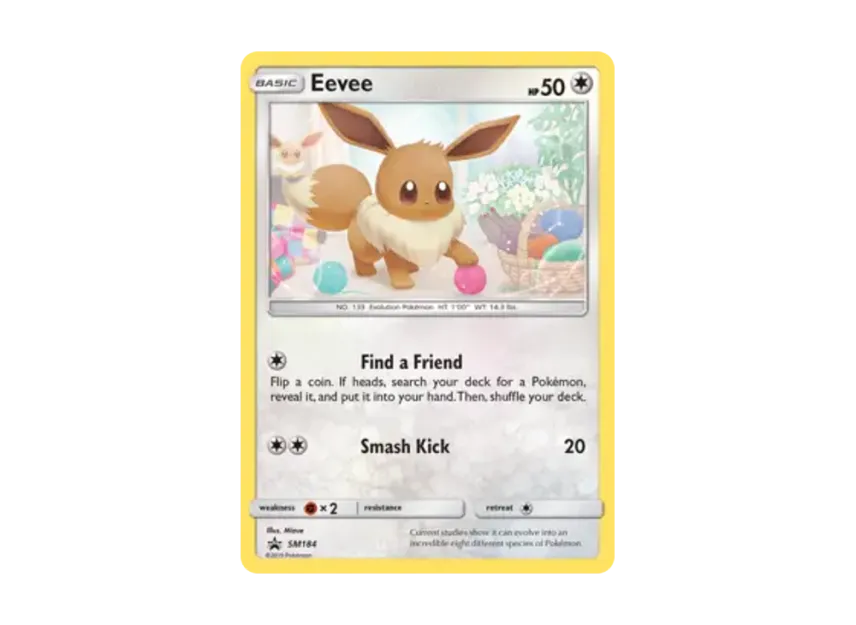 Eevee P [SM184] (Sun & Moon "Promotional Card")