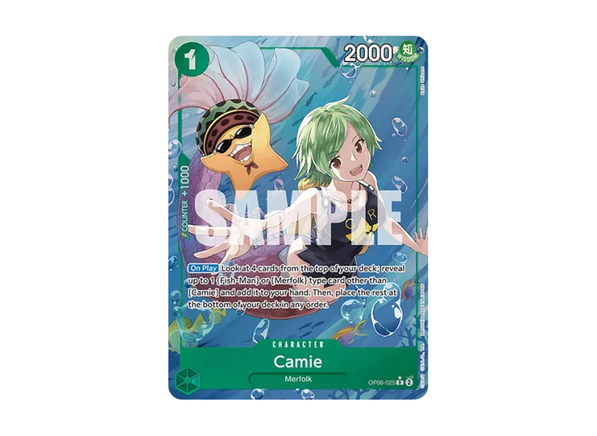 Camie R-P [OP06-025] [EN] (Booster Pack "Wings Of The Captain")