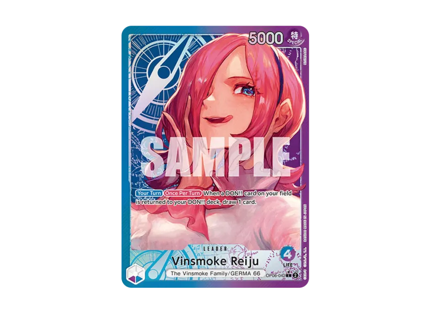 Vinsmoke Reiju L-P [OP06-042] [EN] (Booster Pack "Wings Of The Captain")