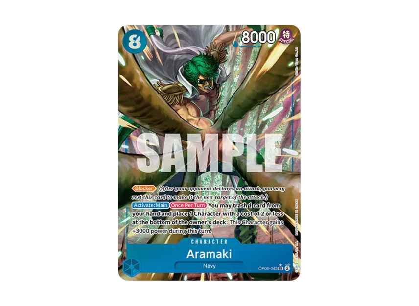 Aramaki SR-P [OP06-043] [EN] (Booster Pack "Wings Of The Captain")