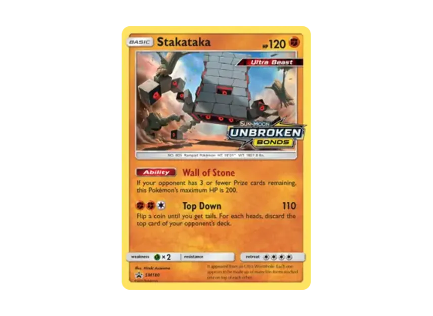 Stakataka P [SM180] (Sun & Moon "Promotional Card")