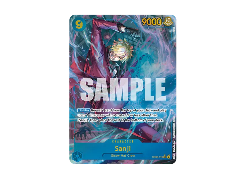 Sanji SEC-P [OP06-119] [EN] (Booster Pack "Wings Of The Captain")