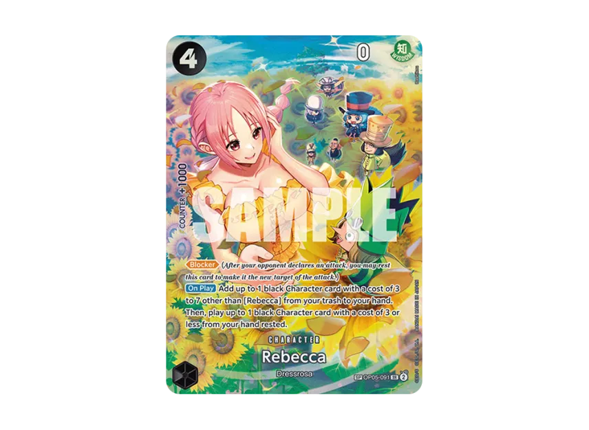 Rebecca SR-SPC [OP05-091] [EN] (Booster Pack "Wings Of The Captain")