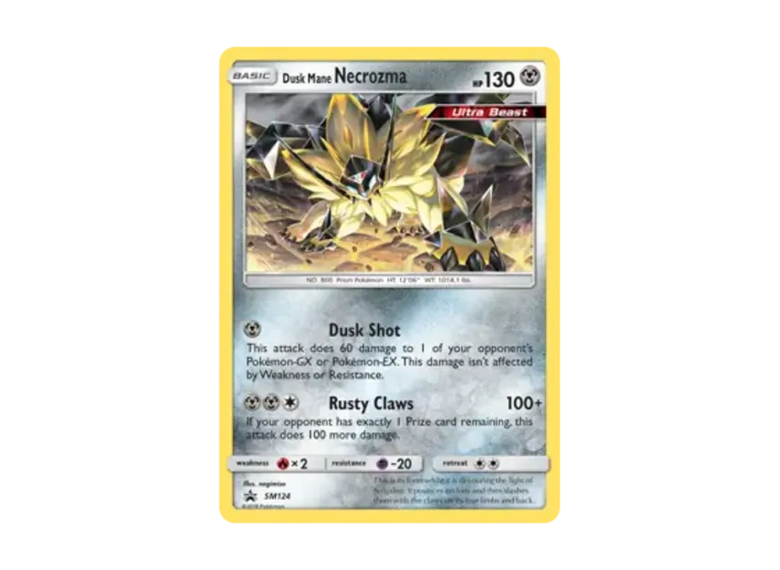 Dusk Mane Necrozma P [SM124] (Sun & Moon "Promotional Card")