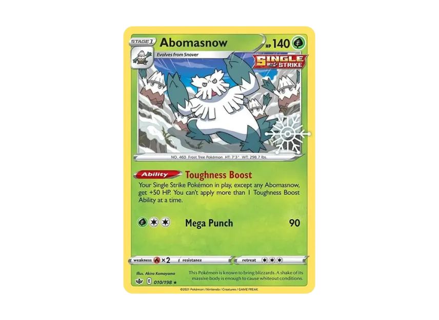 Abomasnow R [198-PROMOTIONAL-CARD 010/198] (Promotional Card)