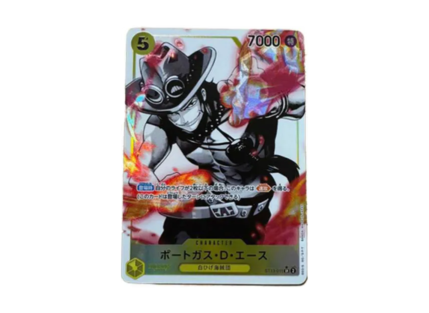 Portgas D Ace SR-P [ST13-011] ("Ultimate Deck The Three Brothers Bonus Pack")