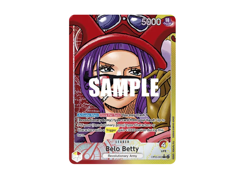Belo Betty L-P [OP05-002] [EN] (Booster Pack "Awakening Of The New Era")